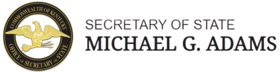 Office of the Kentucky Secretary of State, Michael G. Adams